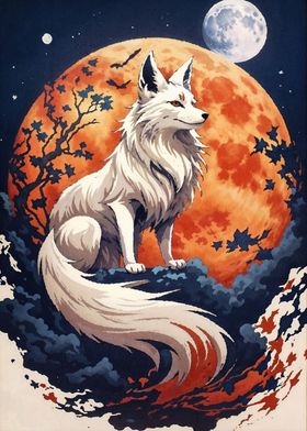 kitsune fox animal