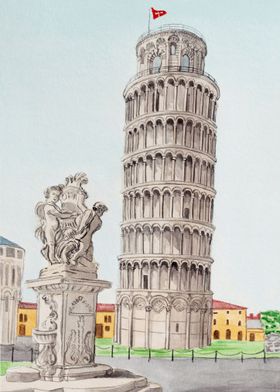 Italy Pisa Tower