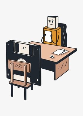 Office USB Boss and Floppy