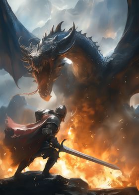 Knight vs Dragon