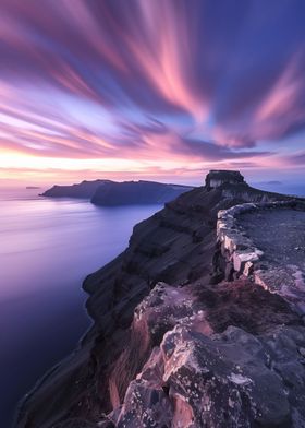 Majestic Santorini Sunset