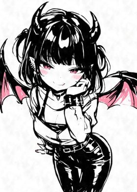 Anime Succubus Girl