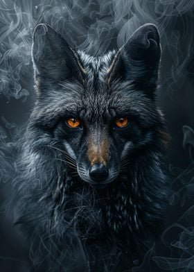 Fox in Black Smoke 