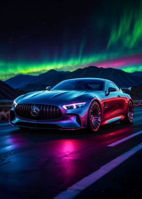 Mercedes Futuristic Car