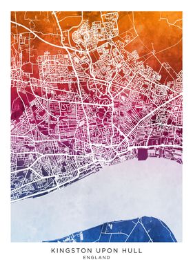 Kingston upon Hull Map