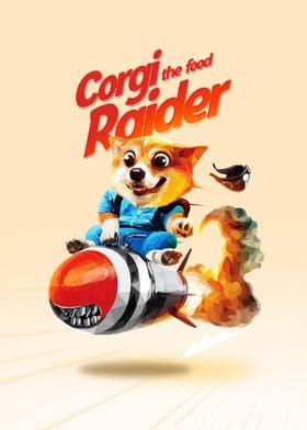 Corgi The Food Raider