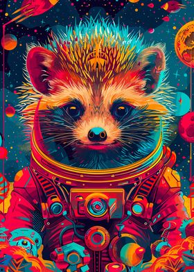 Astronaut Space Hedgehog