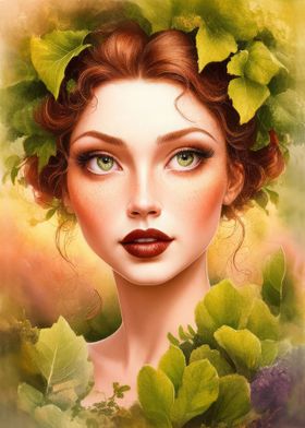 Woman With Green Eyes