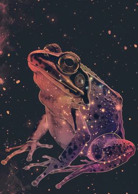 Frog Silhouette Galaxy