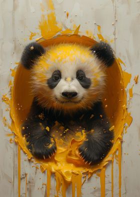 Painted Panda Splash