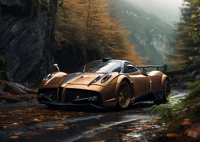 Pagani Huayra car Nature