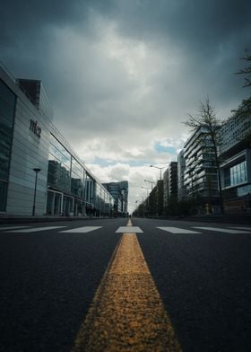 Moody Paris Street