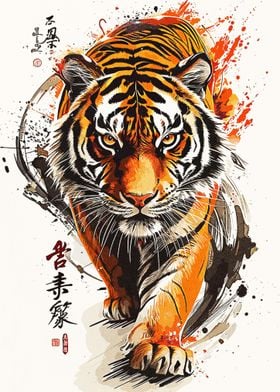 Mandarin Tiger