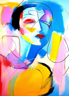 Abstract Woman