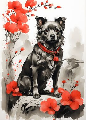 Dog Ink Japanese Style