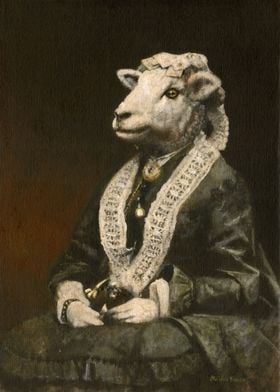 Victorian Ewe Lady