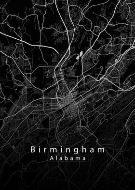 Birmingham Alabama Map