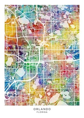 Orlando Florida Map