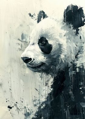 Panda Painting Art