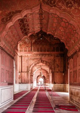 Mosque corridor India