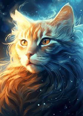 Cosmic Celestial Cat