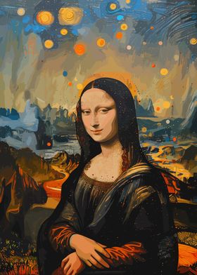 Mona Lisa Gustav Klimt Art