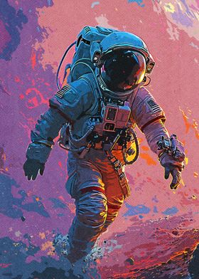 Astronaut Paintings