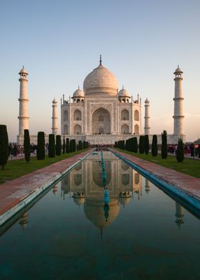 Taj Mahal Mausoleum India