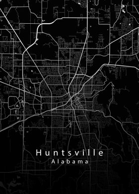 Huntsville Alabama Map