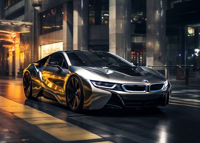 BMW i8 Electric car