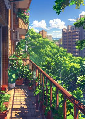 Sunny Balcony