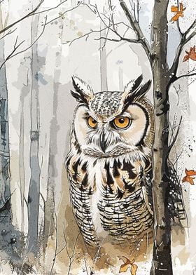 Wild Owl