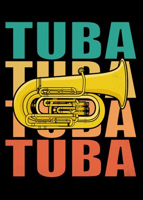 Tuba Player Men Big Band