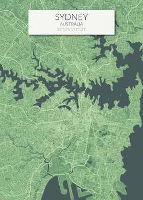 Sydney Green Map