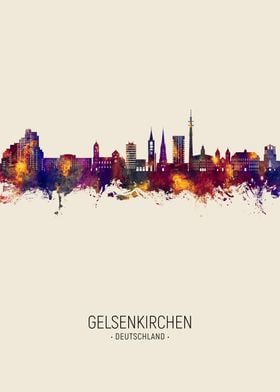 Gelsenkirchen Skyline