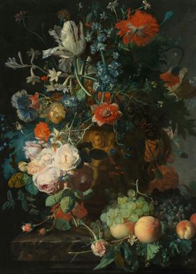 Opulent Floral Still Life