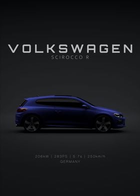 2015 VW Scirocco R Violet