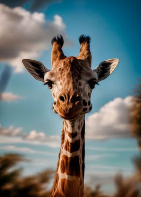 beautiful giraffe