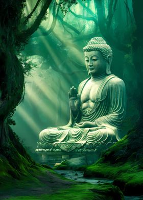 Buddha in nature