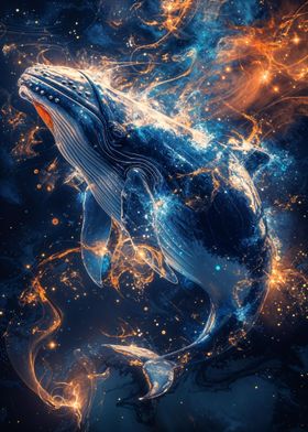 Cosmic Celestial Whale