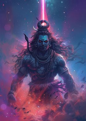 Ethereal Lord Shiva