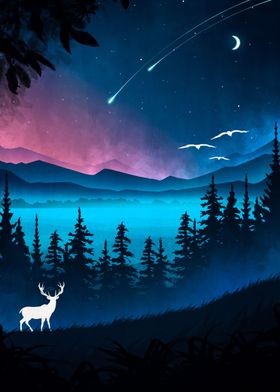 Deer Illustration