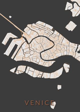 Venice City Map