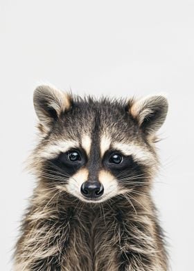 Cute Baby Raccoon