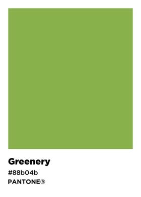 greenery color palette