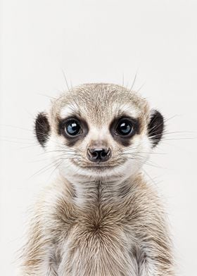 Cute Baby Meerkat