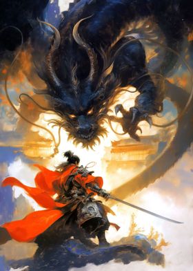 Swordsman vs Dragon