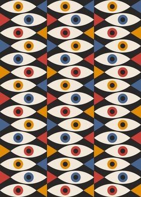 Eyes in the form of fish