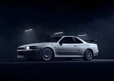 Mines Skyline GTR R34 N1