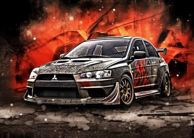  car Mitsubishi Lancer 6